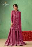 AJULFH-07 Embroidered Chiffon Unstitched 3 Pcs | ASIM JOFA