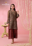 AJUFC-17  Embroidered Chiffon Unstitched 2 Pcs | ASIM JOFA