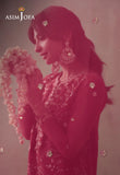 AJULFH-07 Embroidered Chiffon Unstitched 3 Pcs | ASIM JOFA