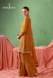 AJULFH-10 Embroidered Chiffon Unstitched 3 Pcs | ASIM JOFA