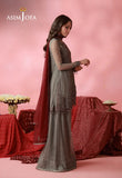 AJUFC-14  Embroidered Poly Net Unstitched 3 Pcs | ASIM JOFA