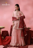 AJUFC-21  Embroidered Chiffon Unstitched 3 Pcs | ASIM JOFA