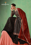 AJULFH-01 Embroidered Chiffon Unstitched 3 Pcs | ASIM JOFA