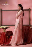 AJUFC-21  Embroidered Chiffon Unstitched 3 Pcs | ASIM JOFA