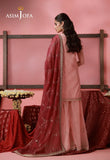 AJUFC-21  Embroidered Chiffon Unstitched 3 Pcs | ASIM JOFA