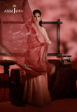 AJUFC-21  Embroidered Chiffon Unstitched 3 Pcs | ASIM JOFA