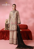 AJUFC-06  Embroidered Lawn Silk Unstitched 3 Pcs | ASIM JOFA
