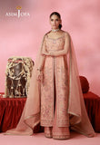AJUFC-15  Embroidered Organza Unstitched 3 Pcs | ASIM JOFA