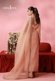 AJUFC-15  Embroidered Organza Unstitched 3 Pcs | ASIM JOFA