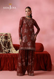 AJUFC-19  Embroidered Boski Silk Unstitched 2 Pcs | ASIM JOFA