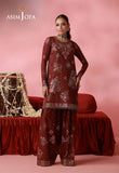 AJUFC-19  Embroidered Boski Silk Unstitched 2 Pcs | ASIM JOFA