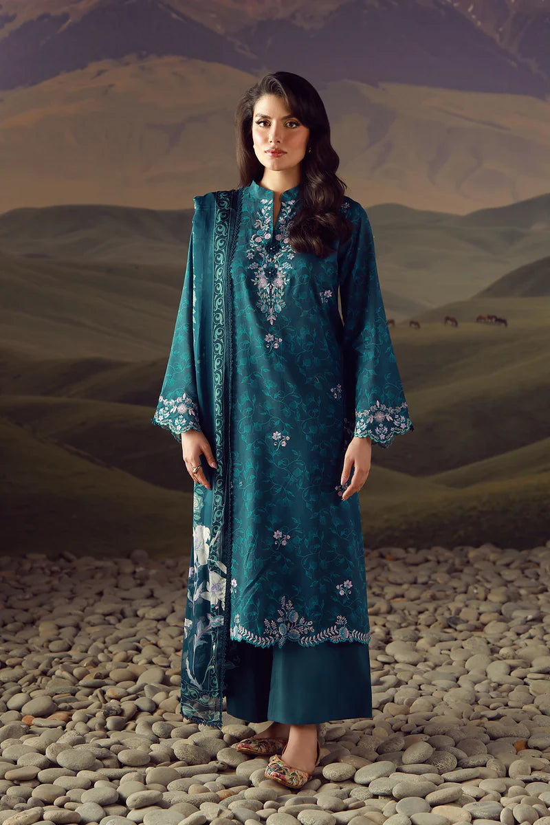 Teal Eclat - Sahar Festive Edit Vol - 2