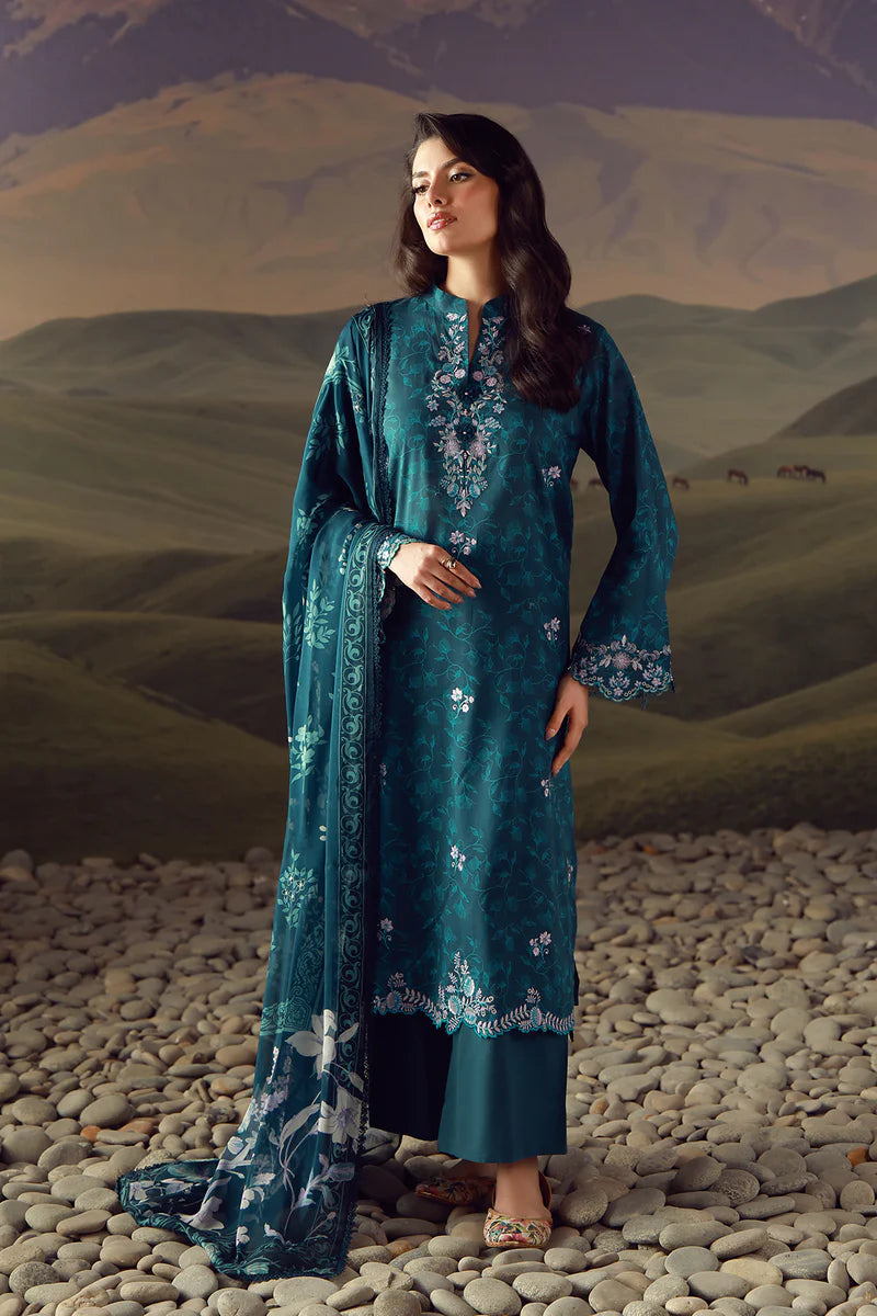 Teal Eclat - Sahar Festive Edit Vol - 2