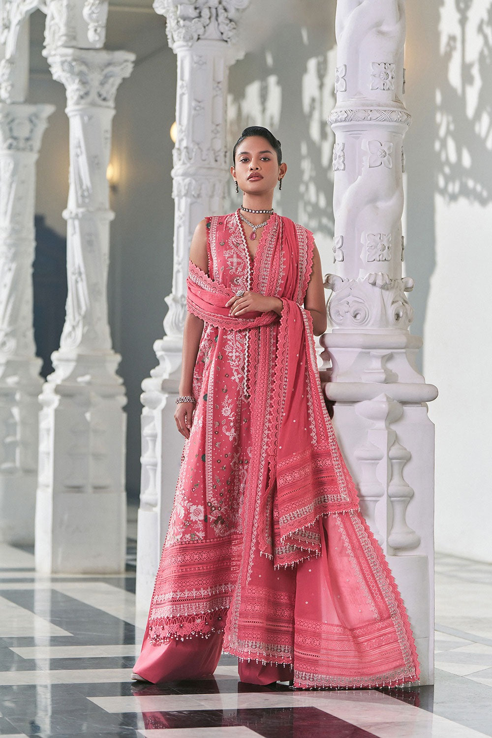 Design 8B | Sobia Nazir - Luxury Lawn Eid Edition 2026 Unstitched 100% Orignal