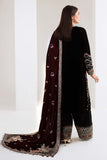 NUREH Maya Embroidered Velvet Unstitched 3Pc Suit NW-113