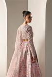 Emaan Adeel – Petal Soft | Serein Luxe Silk ’25 – Embroidered Raw Silk & Shamoz Silk Lehnga Choli