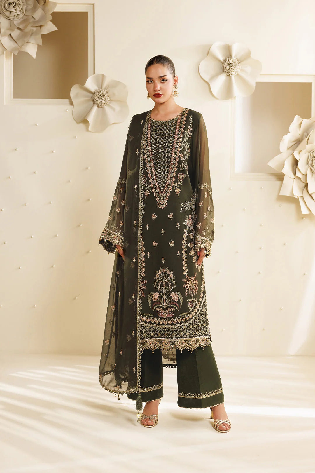 Sireine by Alizeh unstitched festive and luxury chiffon | AF-CH-2295-Sorel