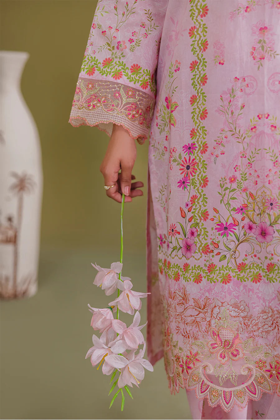 Ember - Zeenat Printed Luxury Pret ( 3Pcs )