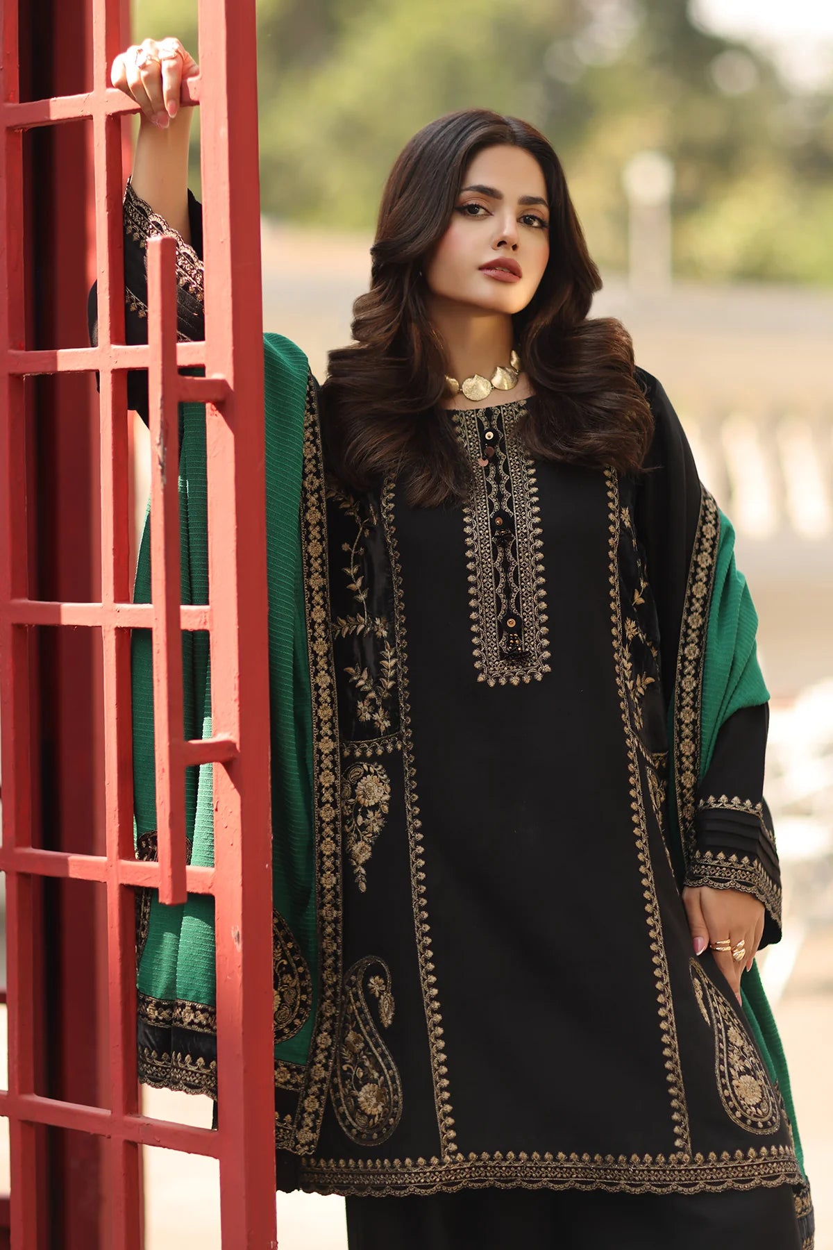 3-PC Unstitched Peach Leather with Velvet CSW5-06