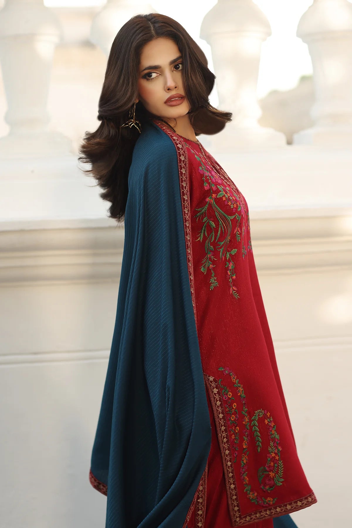 3-PC Unstitched Peach Leather with Velvet CSW5-02