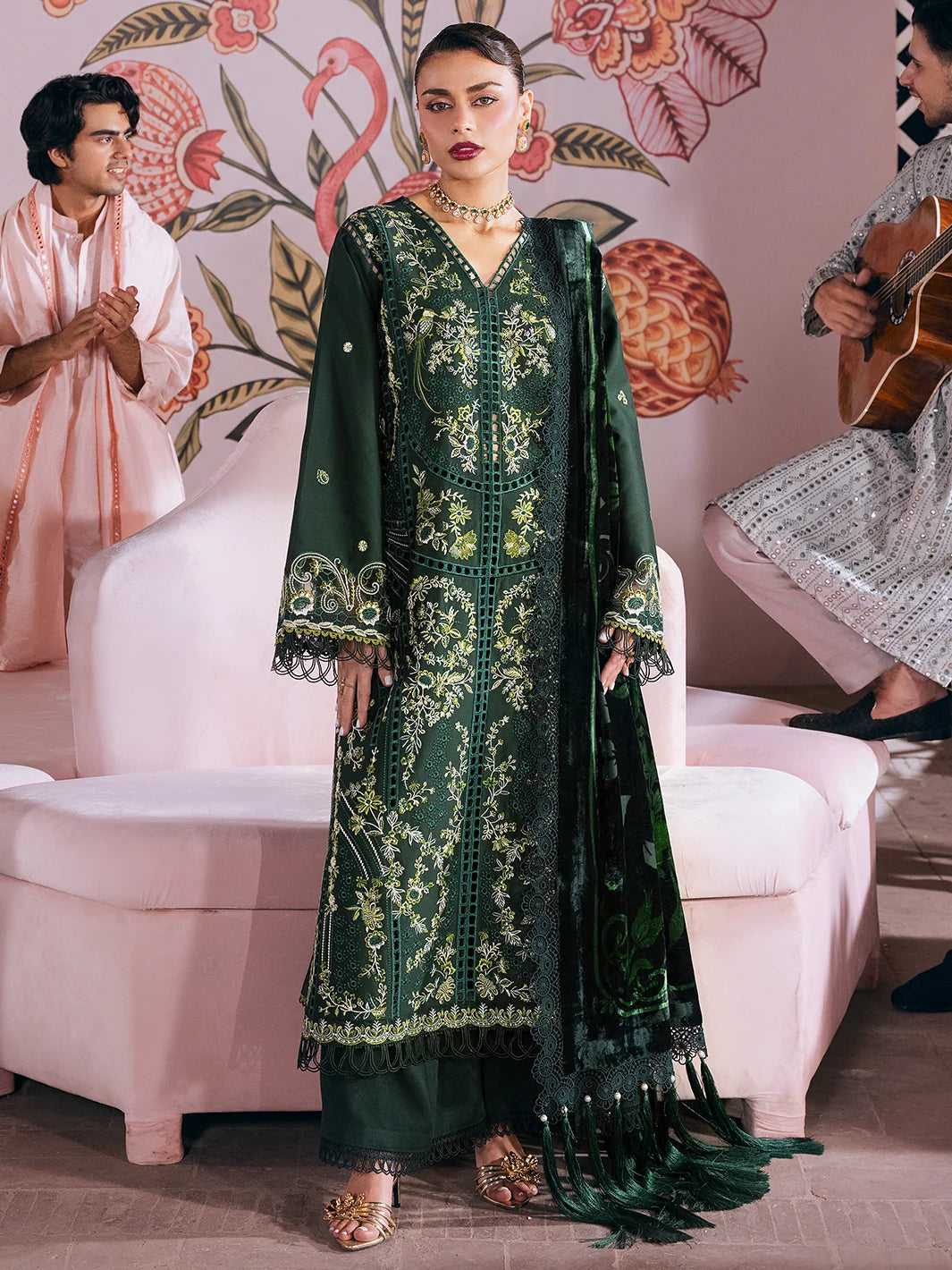 AM-04 | 3 PC Corduroy - Amelia  By Mahnur