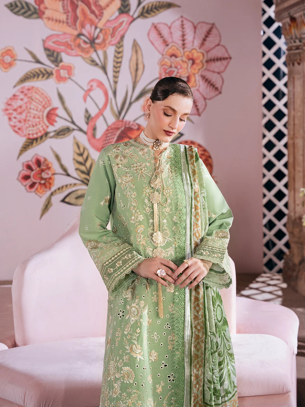 AM-08 | 3 PC Corduroy - Amelia  By Mahnur