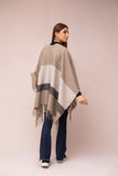 Manahils Premium Woolen Cape Shawl 17