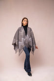 Manahils Premium Woolen Cape Shawl 14