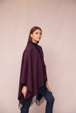 Manahils Premium Woolen Cape Shawl 12