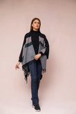 Manahils Premium Woolen Cape Shawl 28