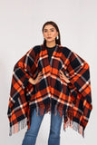 Manahils Premium Woolen Cape Shawl 03