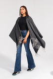 Manahils Premium Woolen Cape Shawl 04