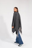 Manahils Premium Woolen Cape Shawl 04