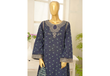 3 Piece Embroidred Stitched Lawn Frock with Trouser & Dupatta | BS-01