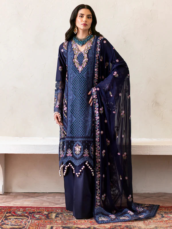 Blake | 3 PC Luxury Lawn - Mahnur