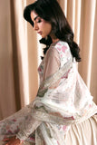 Zarif Siraya Printed Formal Unstitched 3Pc Chiffon Suit - CHASHNI