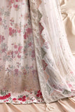 Zarif Siraya Printed Formal Unstitched 3Pc Chiffon Suit - CHASHNI