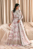 Zarif Siraya Printed Formal Unstitched 3Pc Chiffon Suit - CHASHNI