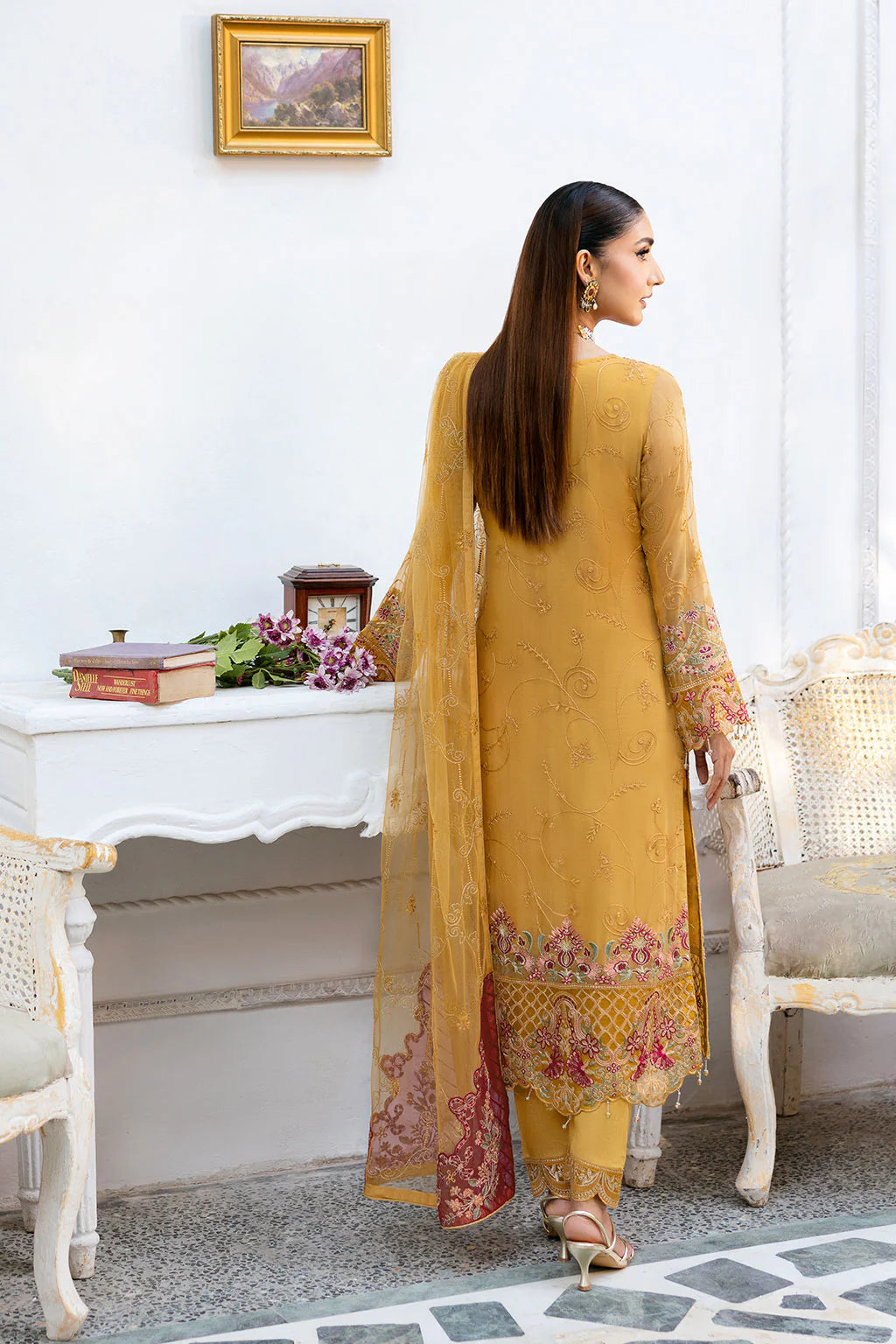 A-1004 | Ramsha Chevron Chiffon Collection Vol 10