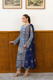 A-1006 | Ramsha Chevron Chiffon Collection Vol 10