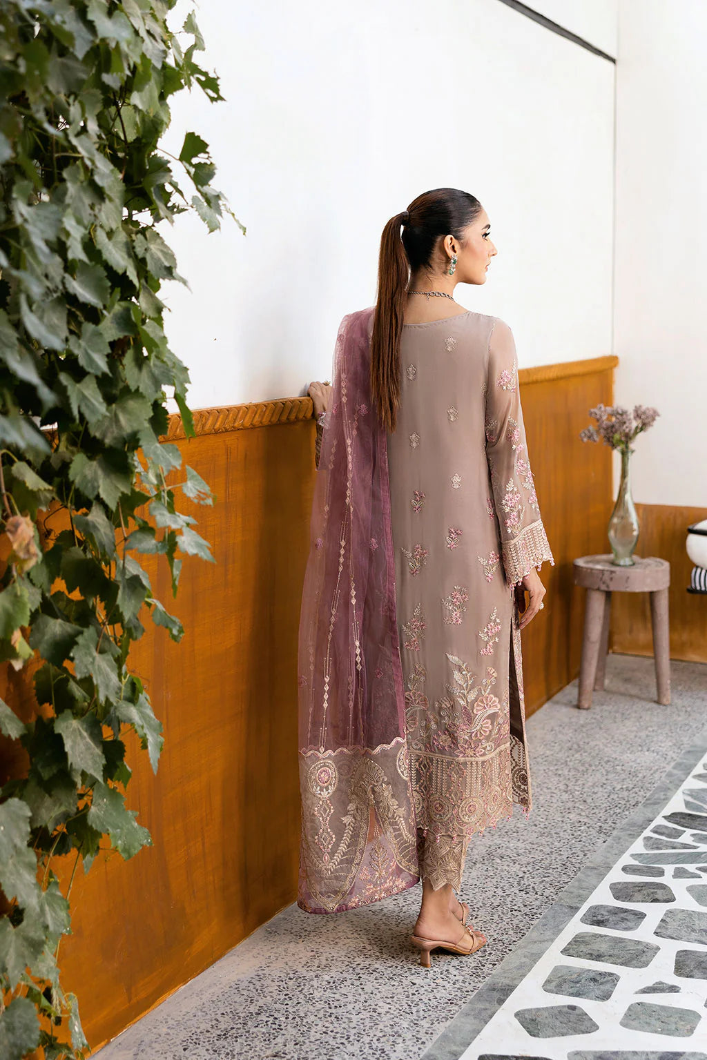 A-1009 | Ramsha Chevron Chiffon Collection Vol 10