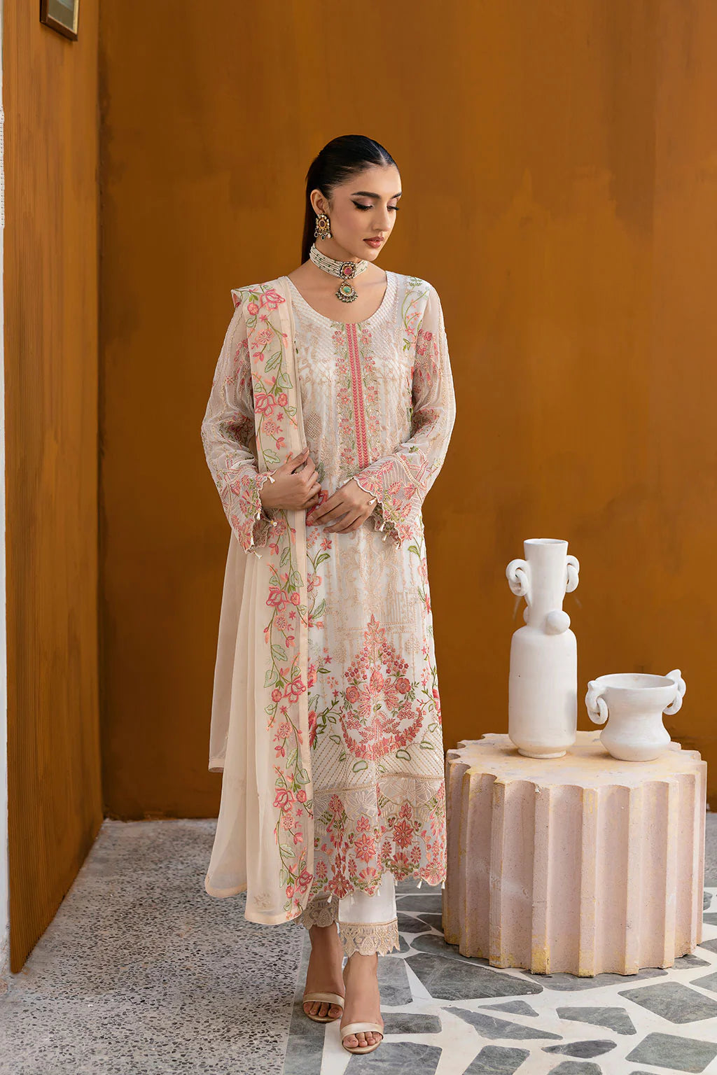 A-1011 | Ramsha Chevron Chiffon Collection Vol 10