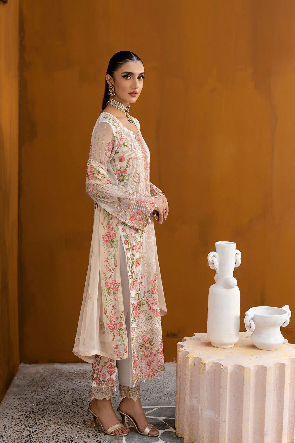 A-1011 | Ramsha Chevron Chiffon Collection Vol 10