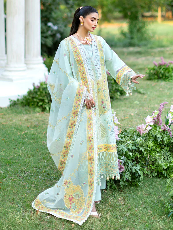 Calista | 3 PC Luxury Lawn - Mahnur