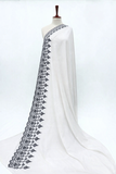 Premium Embroidered Lawn Shawl – Elegant Soft Fabric with Fancy Border