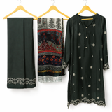 Sadabahar Embroidered 3-Piece stitched Suit