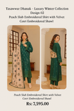 Tasawwur Dhanak – Luxury Winter Collection Design 02