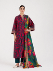 DESIGN 08 | Sapphire Day to Day Printed Lawn 3 Piece Suit