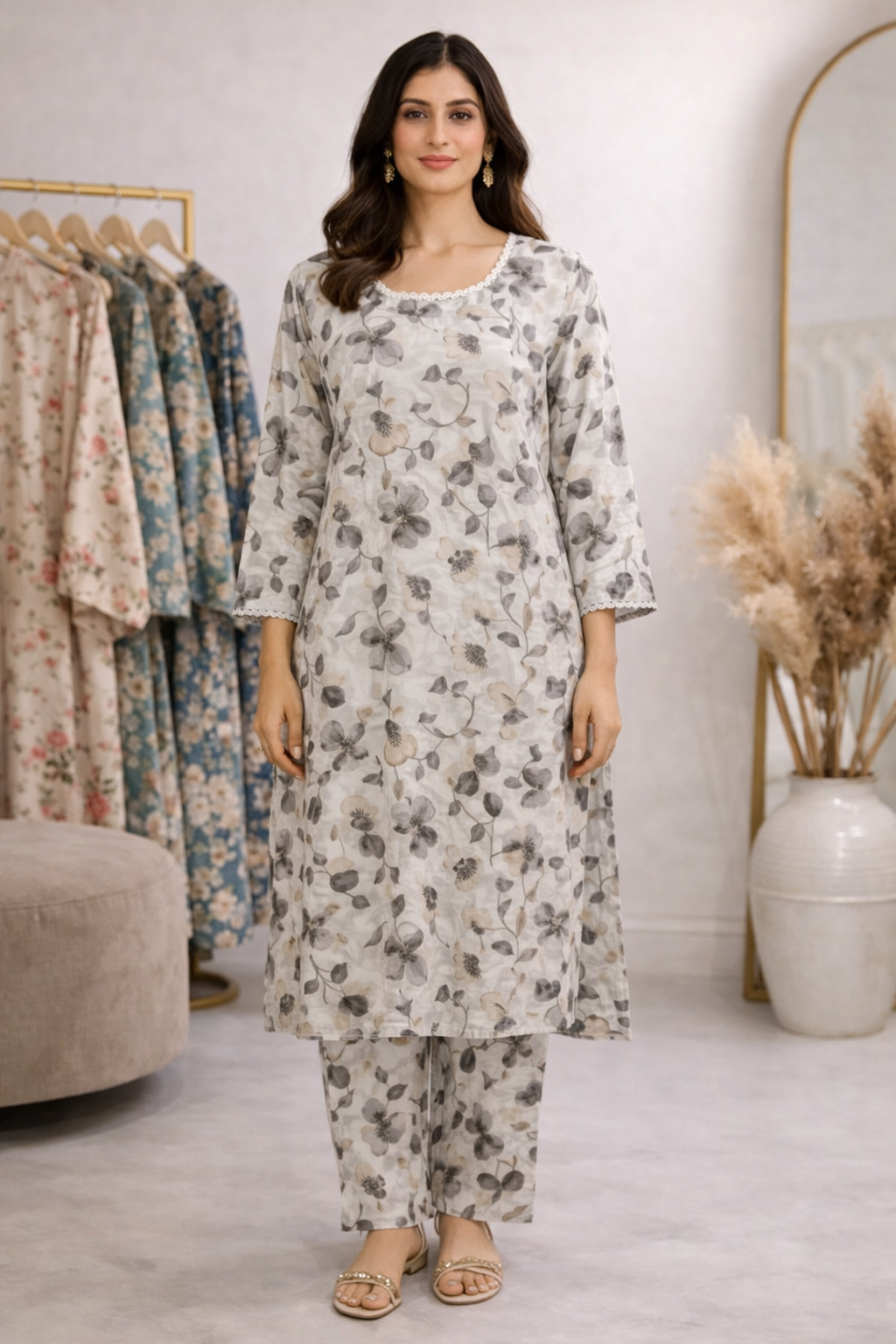 DESIGN 11 | E.STITCH - 2 Piece Stitched Lawn Suit