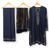 Sadabahar Luxe Embroidered 3-Piece stitched Suit